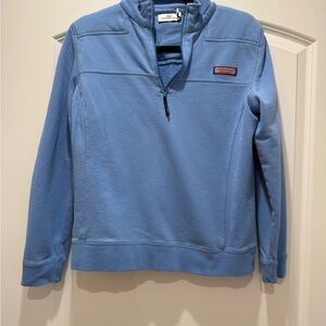 Vineyard Vines Blue V-Neck Sweater